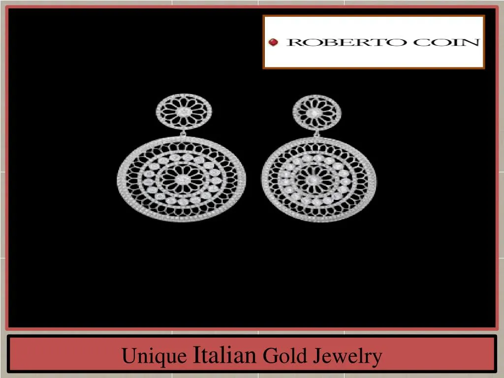unique italian gold jewelry n.
