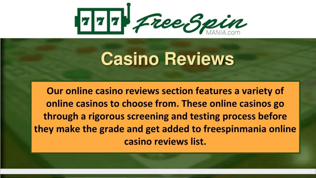 casino reviews n.