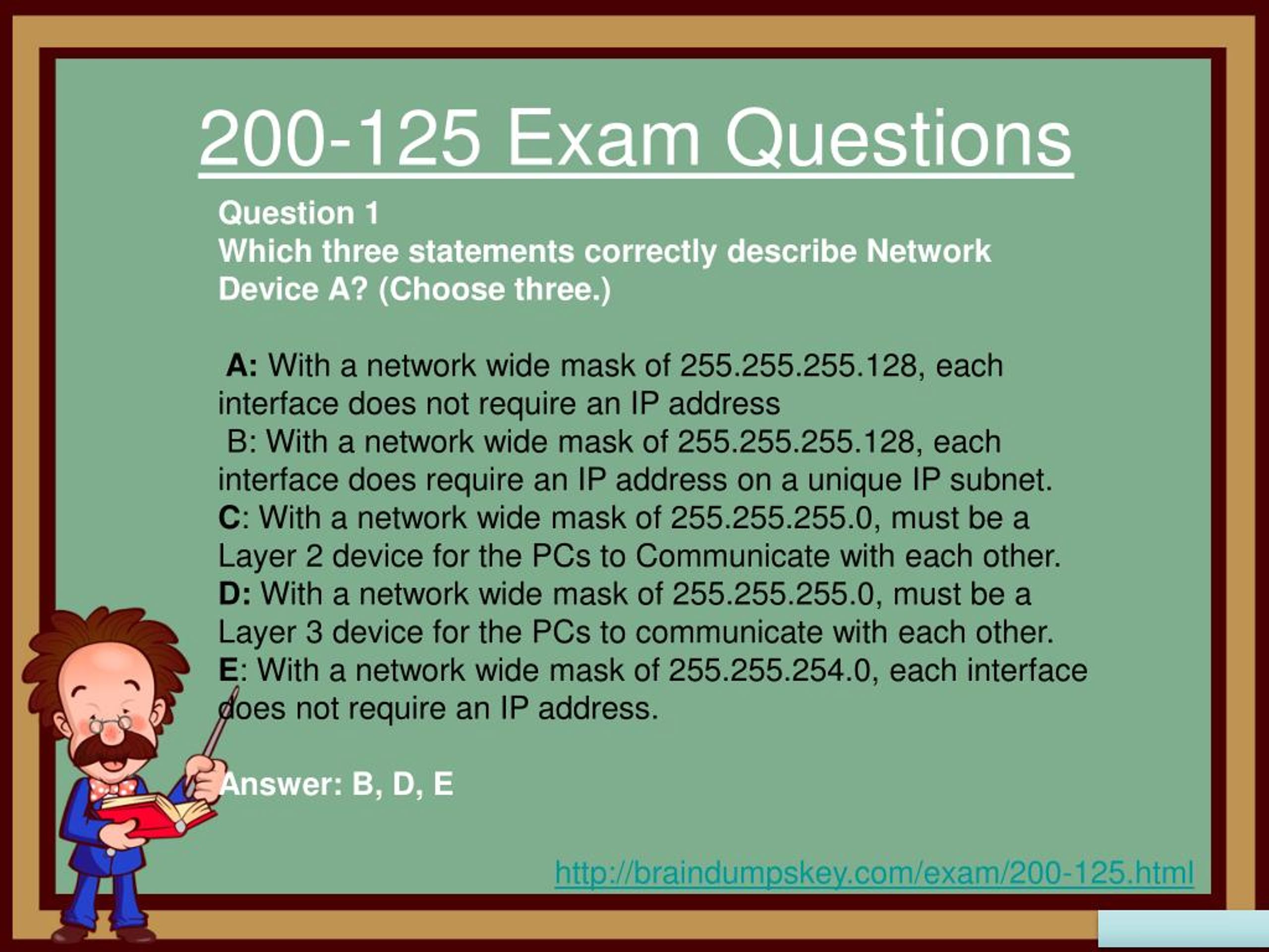 200 125 exam questions.