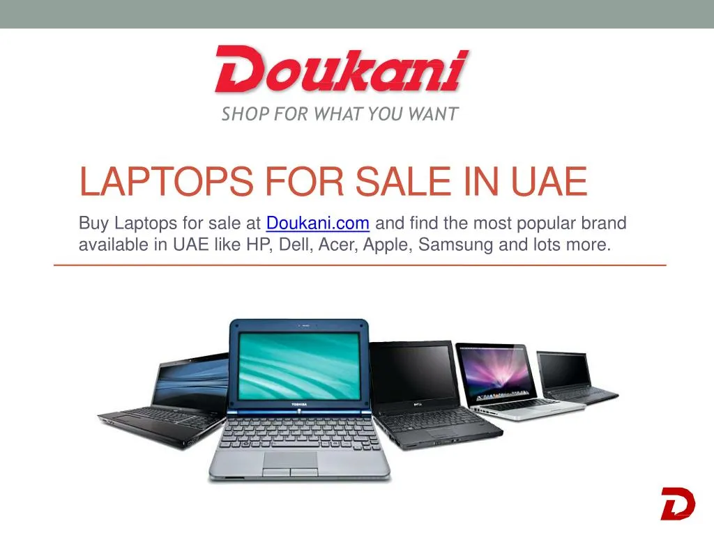 PPT Laptops for sale in UAE Doukani PowerPoint Presentation, free download ID7528527