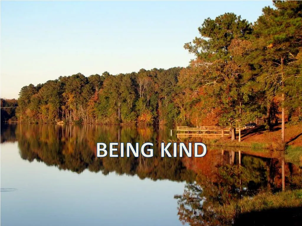 being kind n.