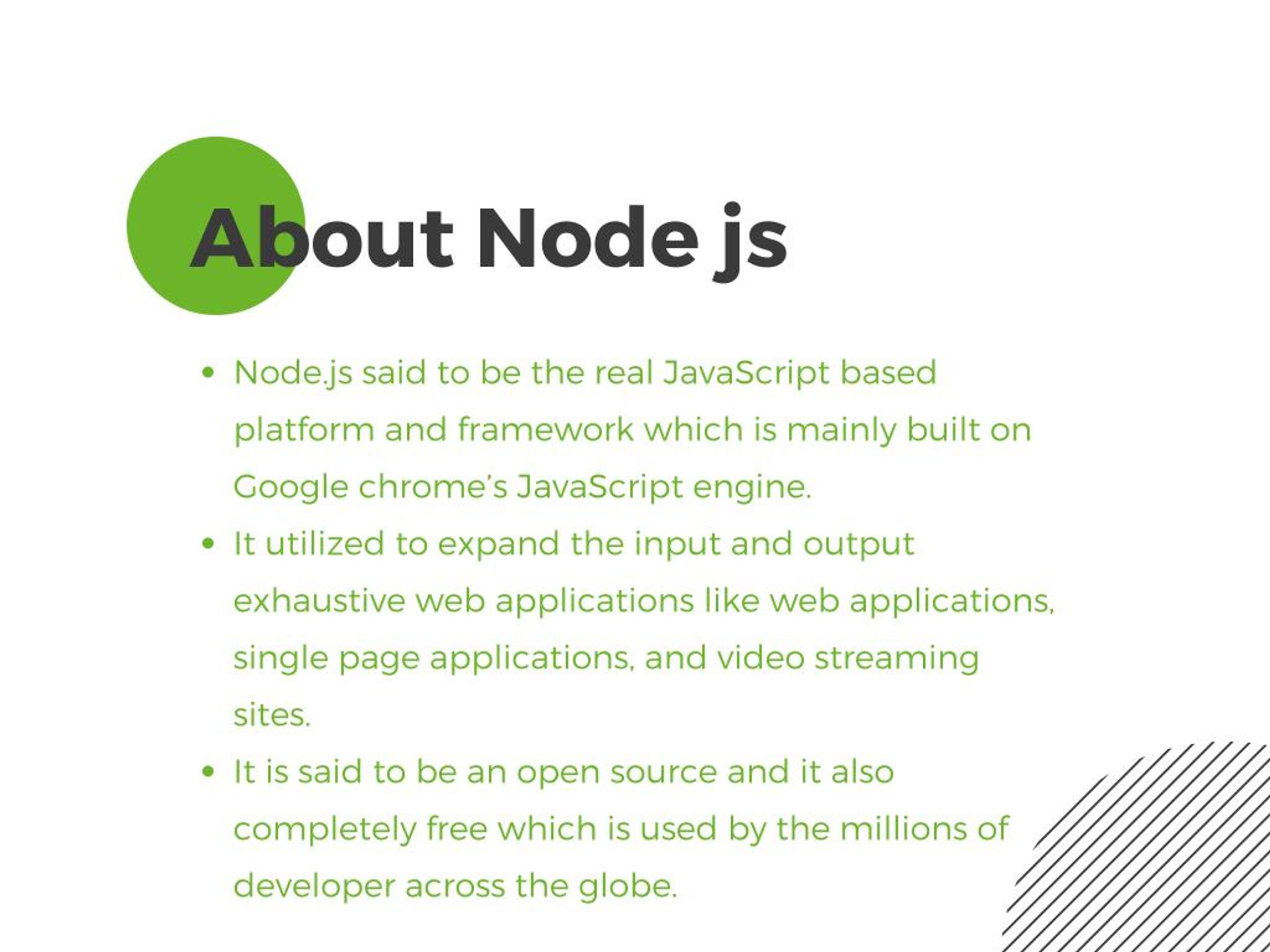 node.js presentation pdf
