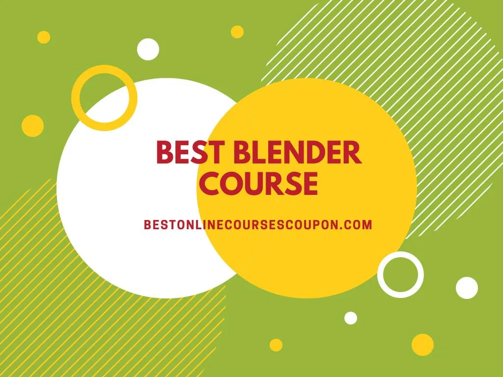 blender beginner course