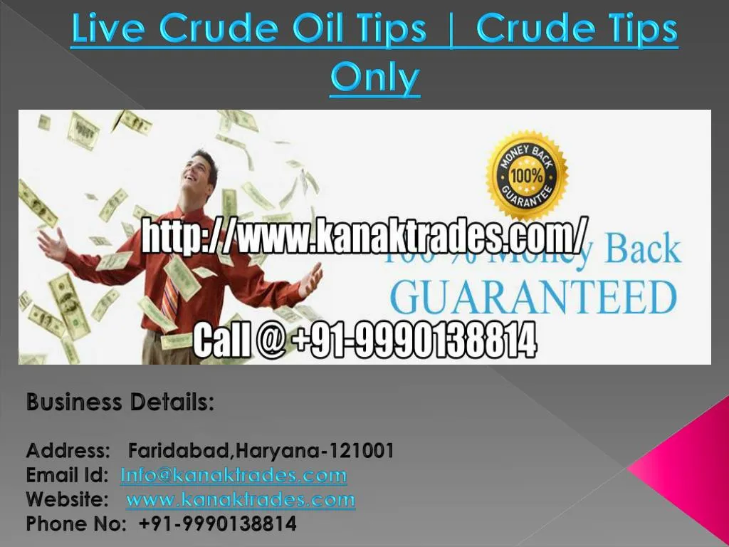 live crude oil tips crude tips only n.