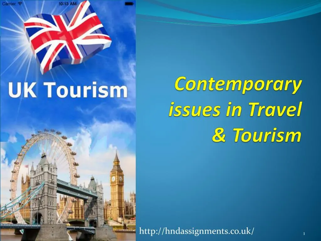 tourism themes concepts and issues
