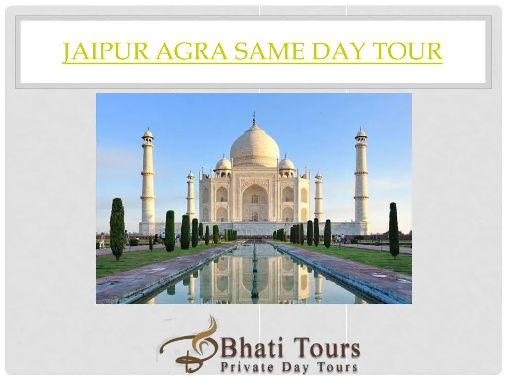 jaipur agra same day tour n.