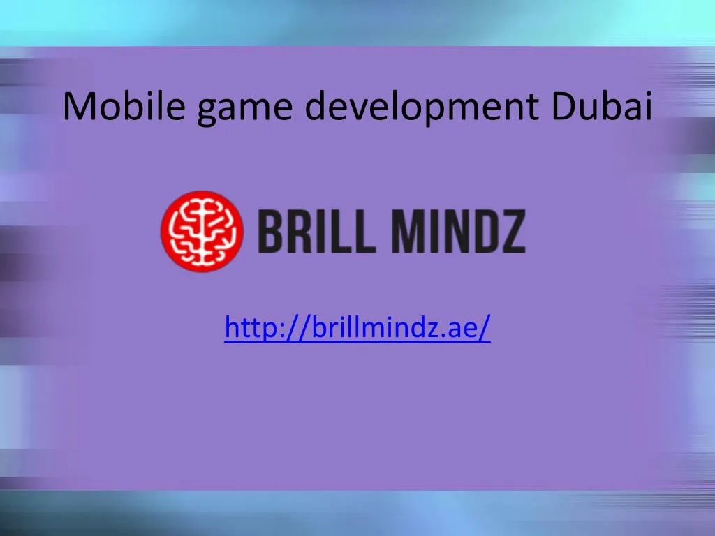 mobile game development dubai n.