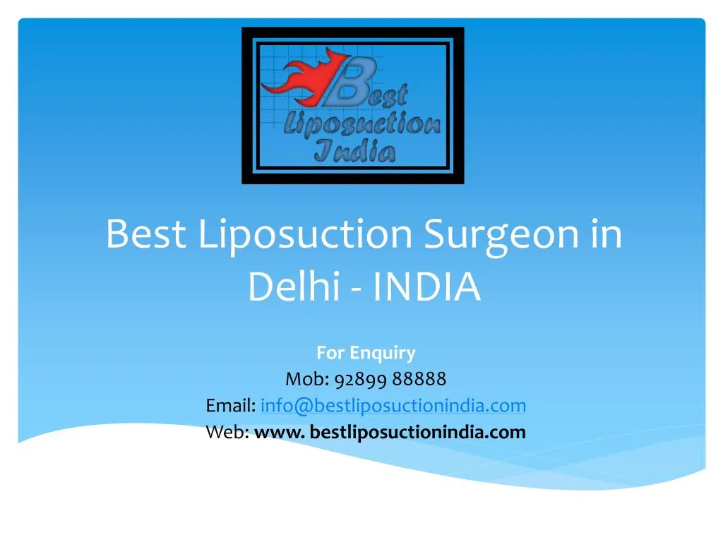 Ppt Liposuction In Delhi Powerpoint Presentation Free Download Id