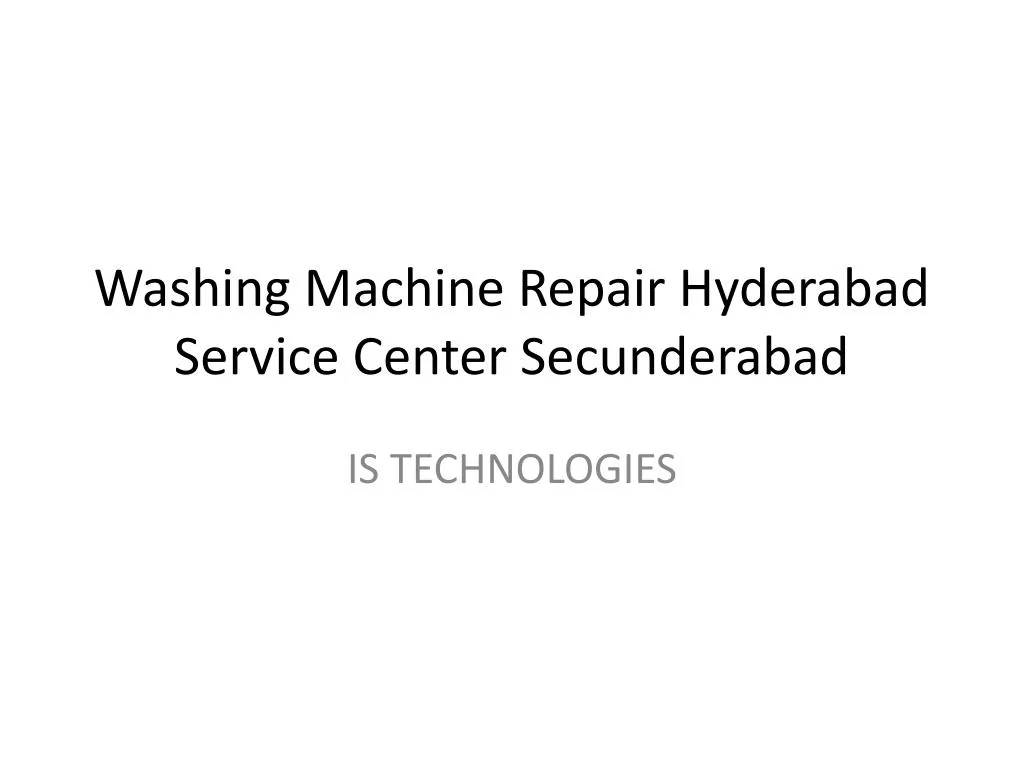 washing machine repair hyderabad service center secunderabad n.