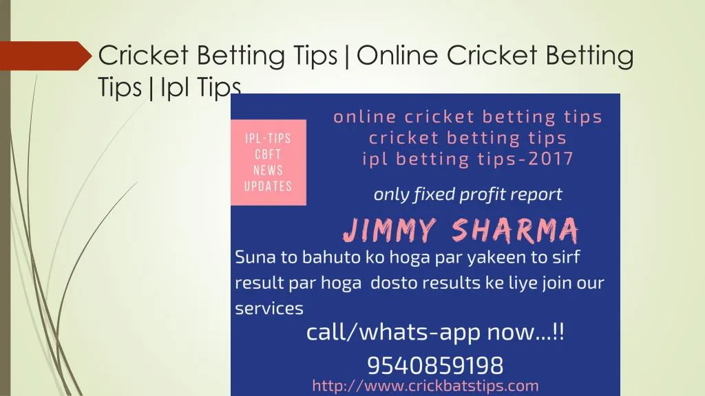 cricket betting tips online cricket betting tips ipl tips n.