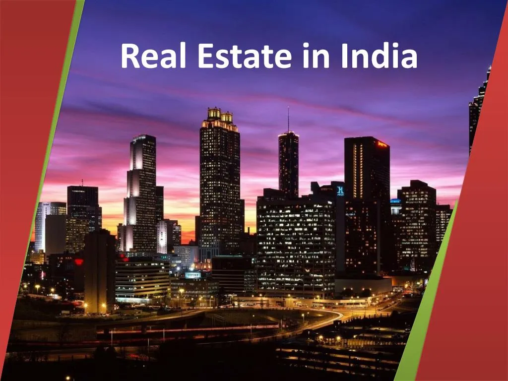 PPT real estate in India PowerPoint Presentation, free download ID7532521