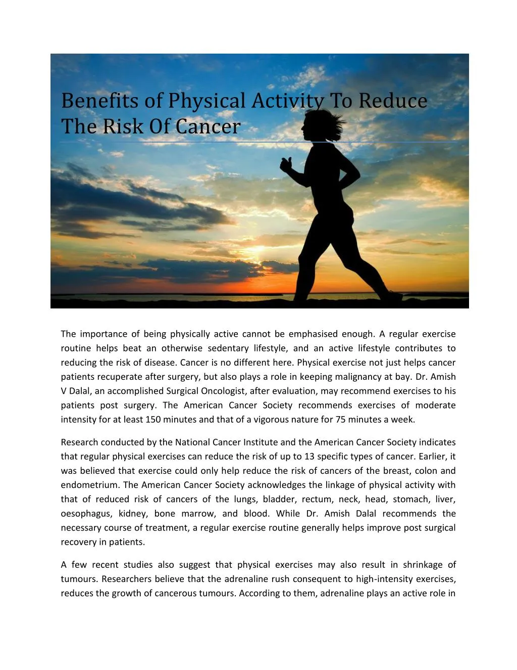 list three benefits of physical activity for social health
