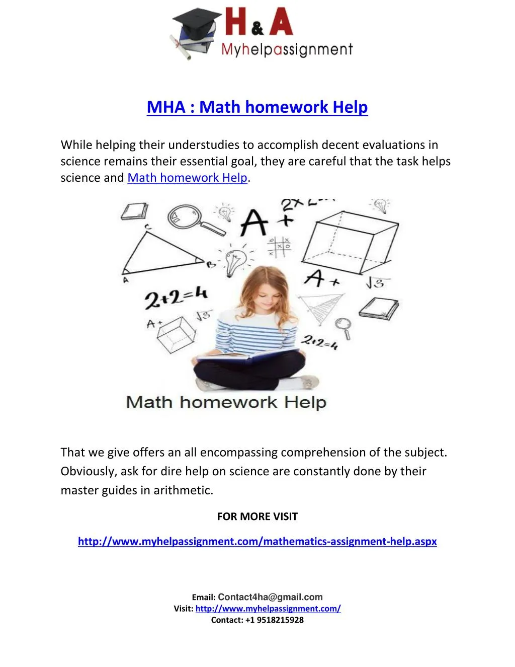 website to help with math homework