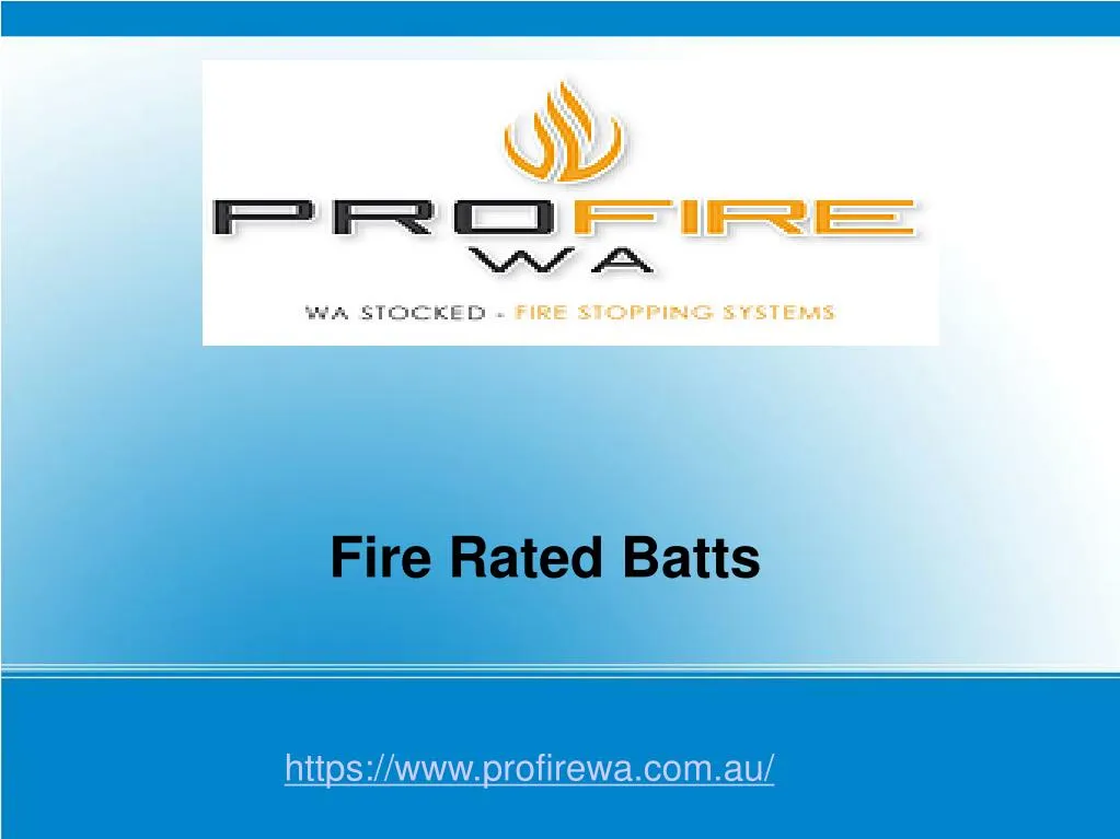 fire rated batts n.