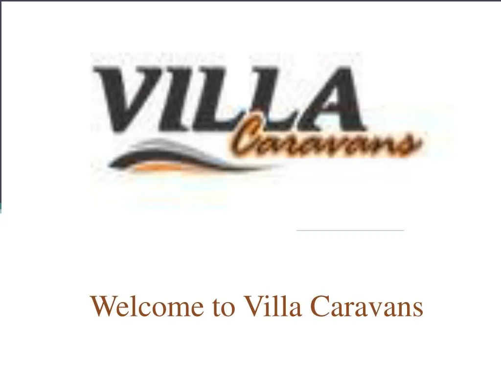 welcome to villa caravans n.