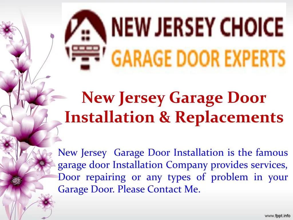 new jersey garage door installation replacements n.