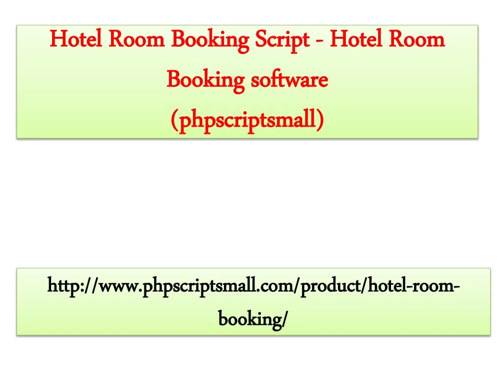 hotel room booking script hotel room booking software phpscriptsmall n.