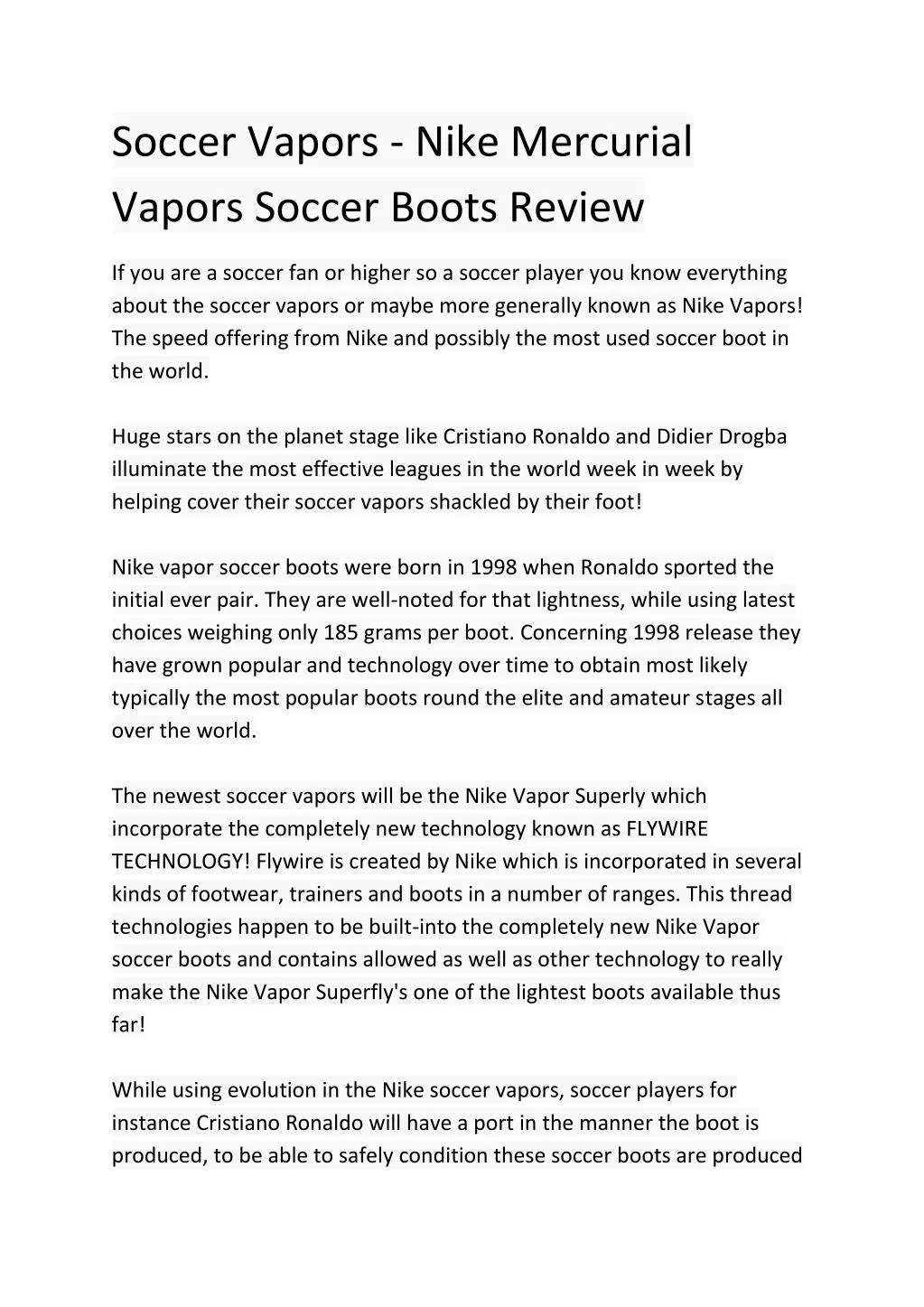 Football Boots Nike Mercurial Vapor XII Academy MG Black