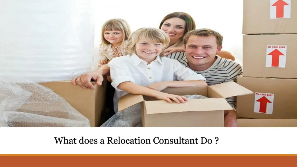 what does a relocation consultant do n.