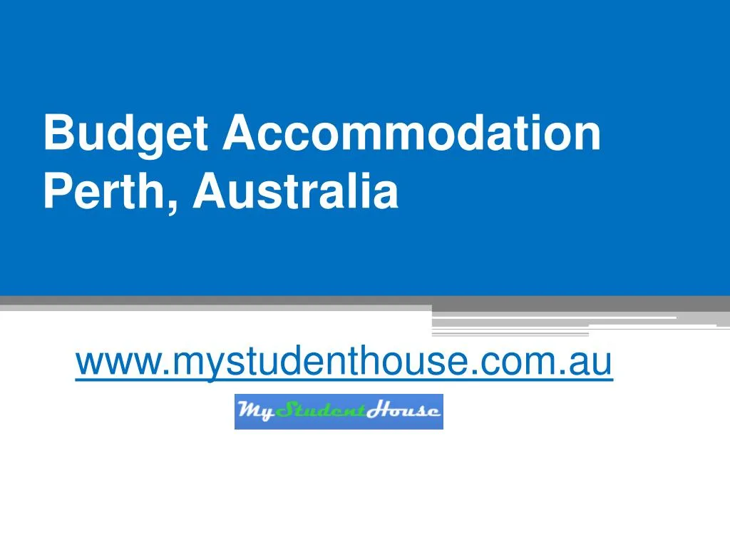 PPT Budget Perth, Australia