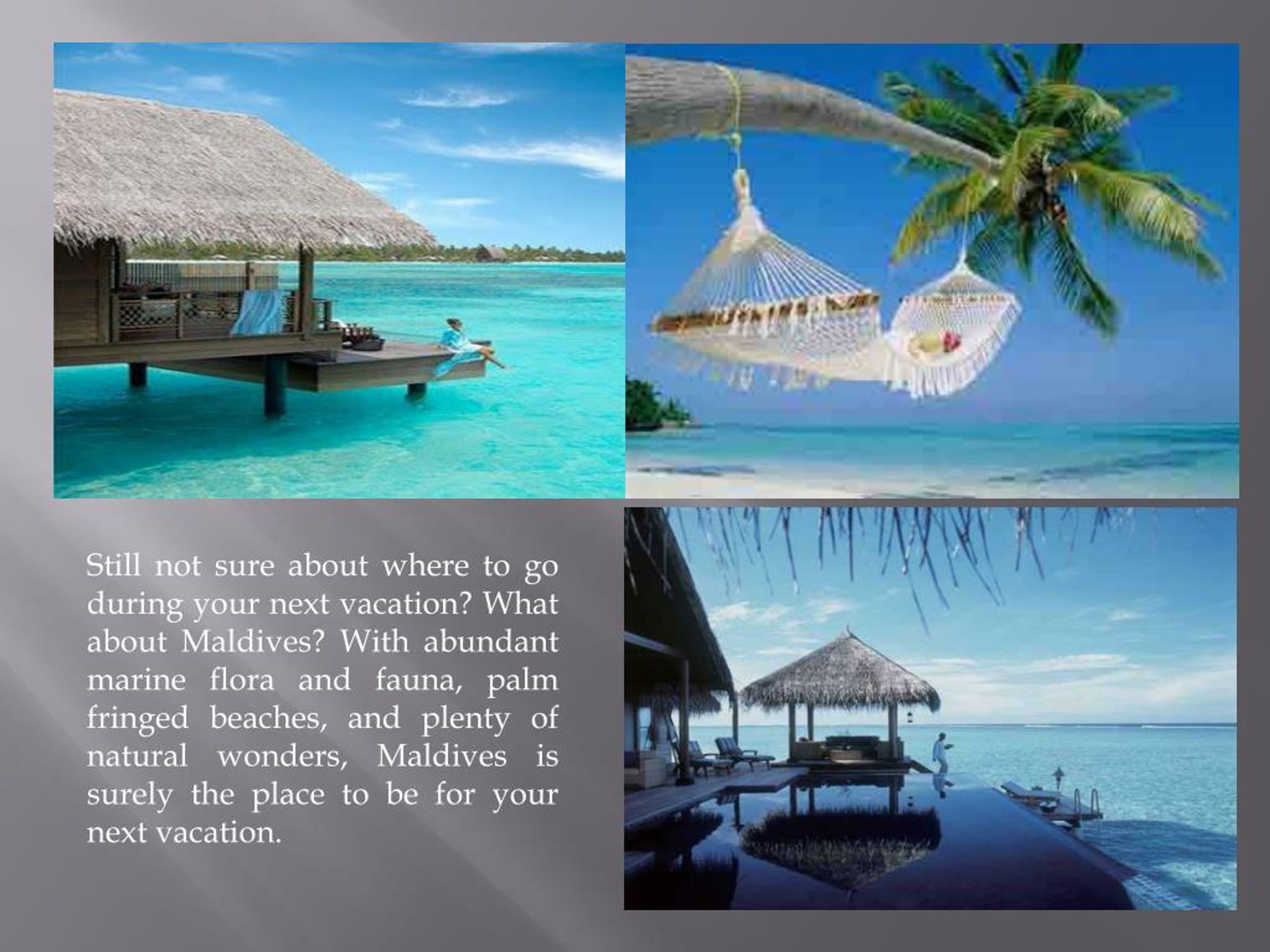 maldives presentation