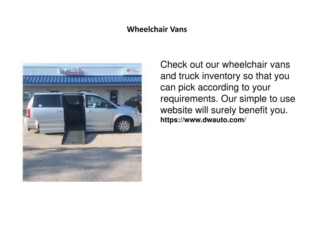 wheelchair vans n.