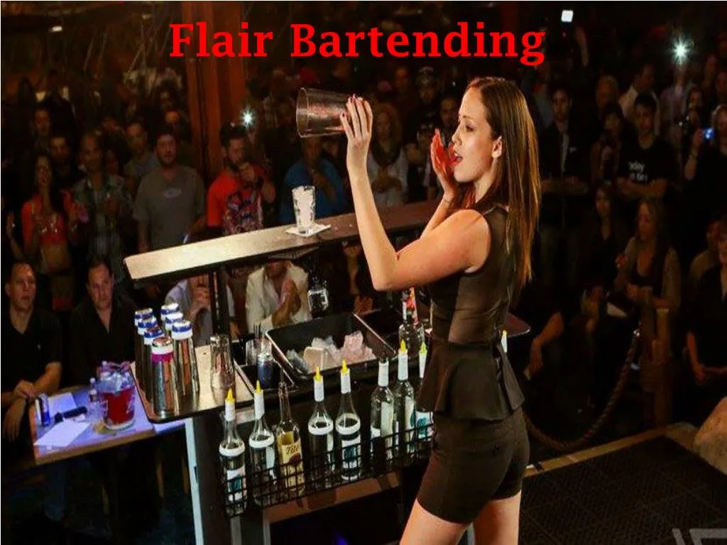 flair bartending n.