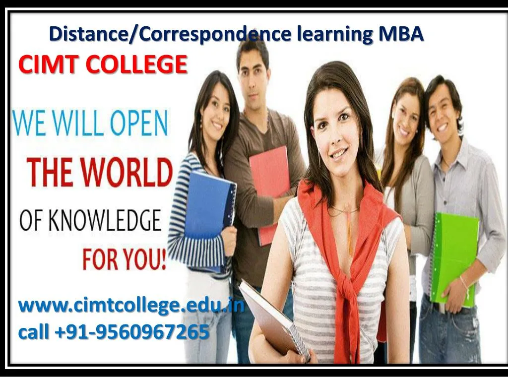 ppt-distance-correspondence-learning-mba-cimt-college-powerpoint