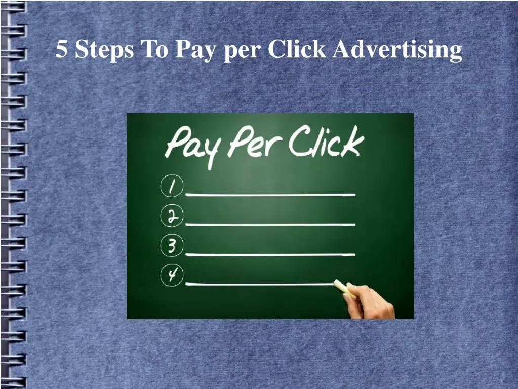5 steps to pay per click advertising n.