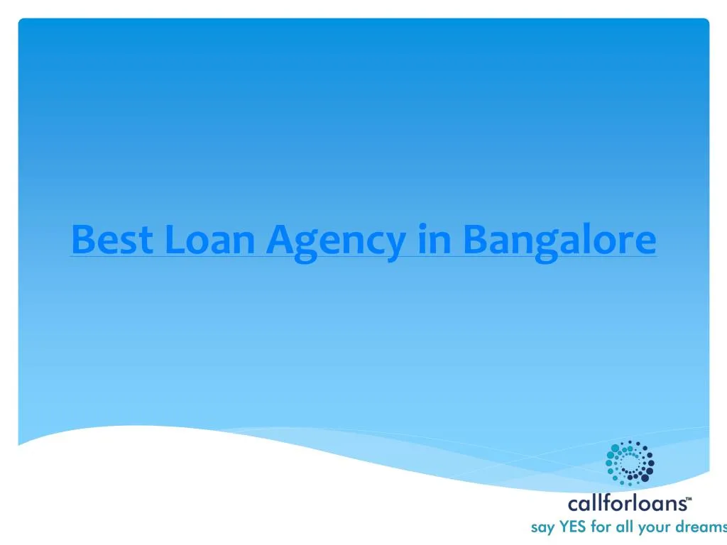 best loan agency in bangalore n.