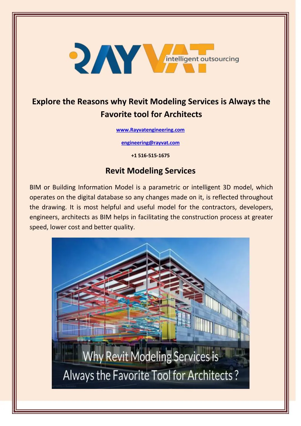 revit modeling revit modeling