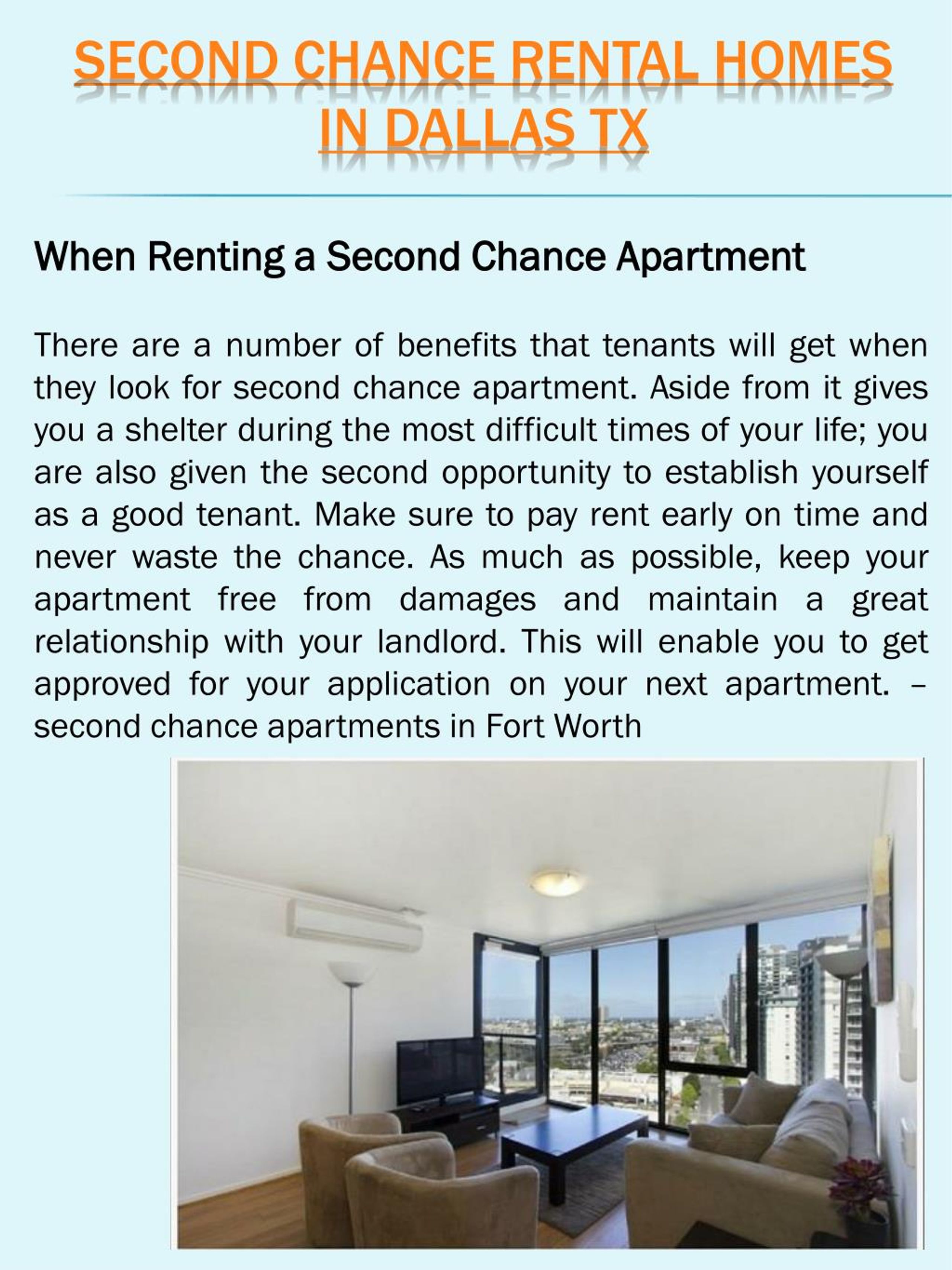 PPT Second chance leasing homes for rent PowerPoint Presentation