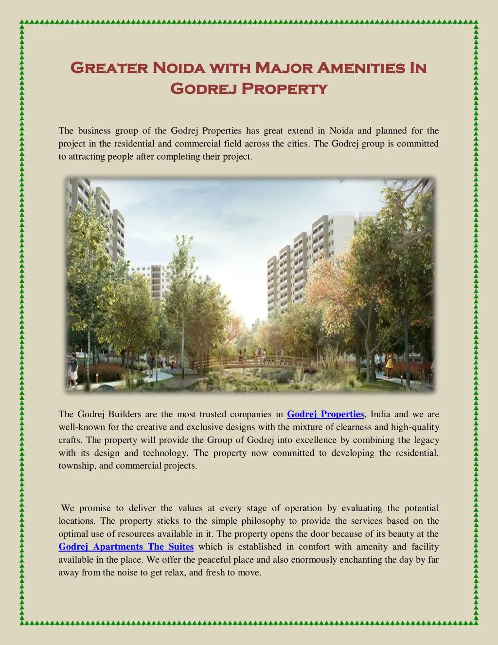 greater noida with major amenities in greater n.