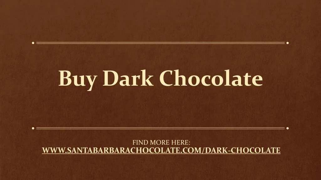 buy dark chocolate n.