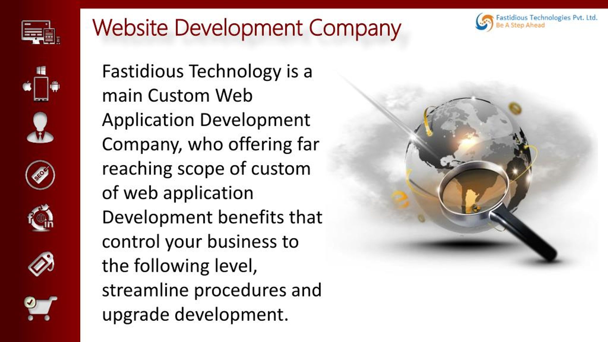 PPT - Web Development Company - Fastidious Technologies PowerPoint ...