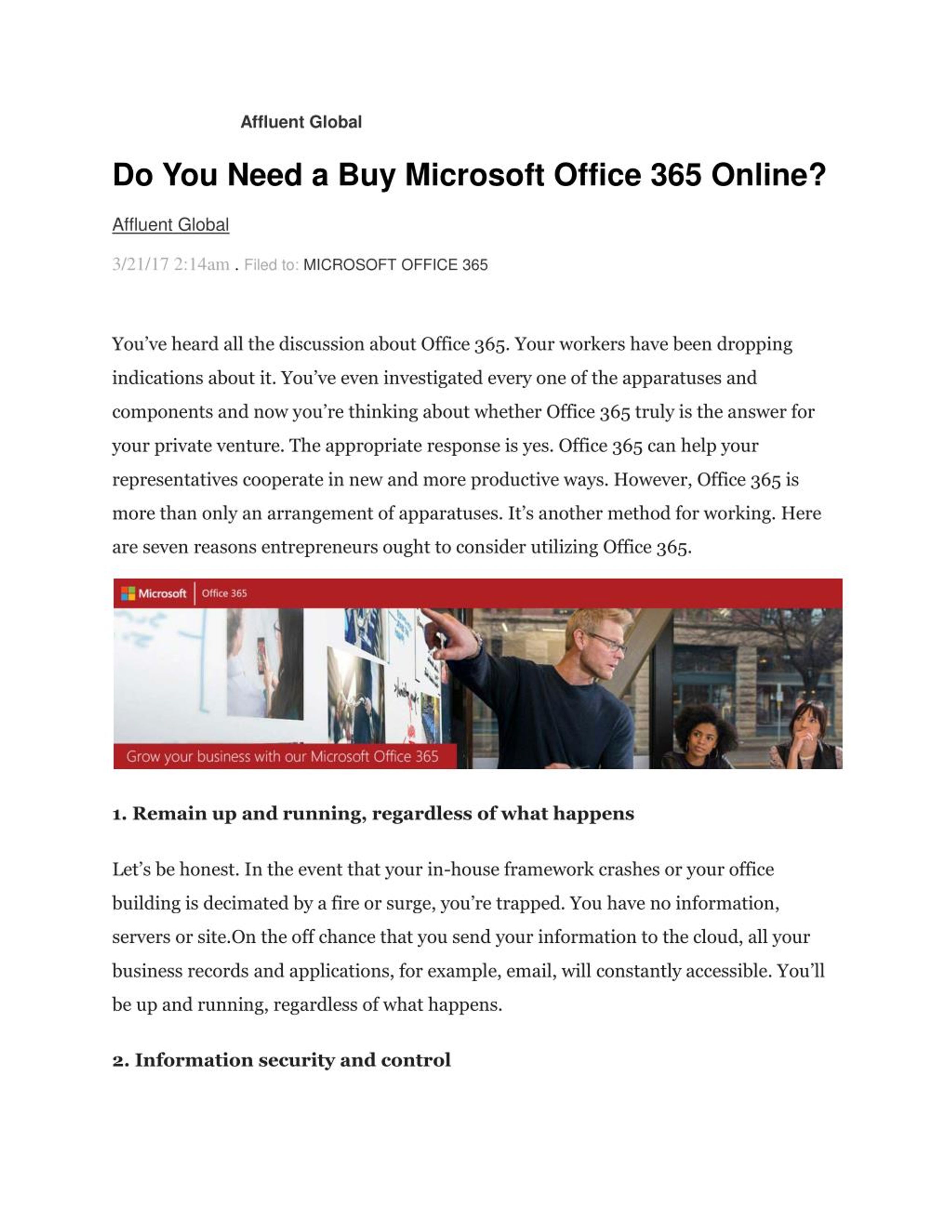 Do I Need Microsoft Office