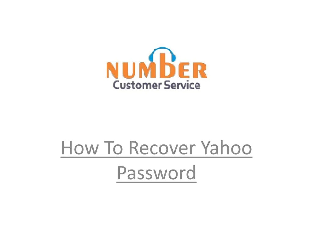 how to recover yahoo password n.
