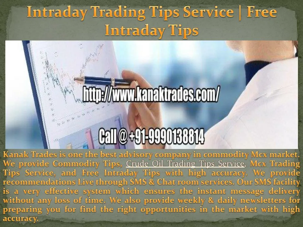 intraday trading tips service free intraday tips n.