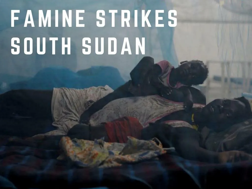 famine strikes south sudan n.