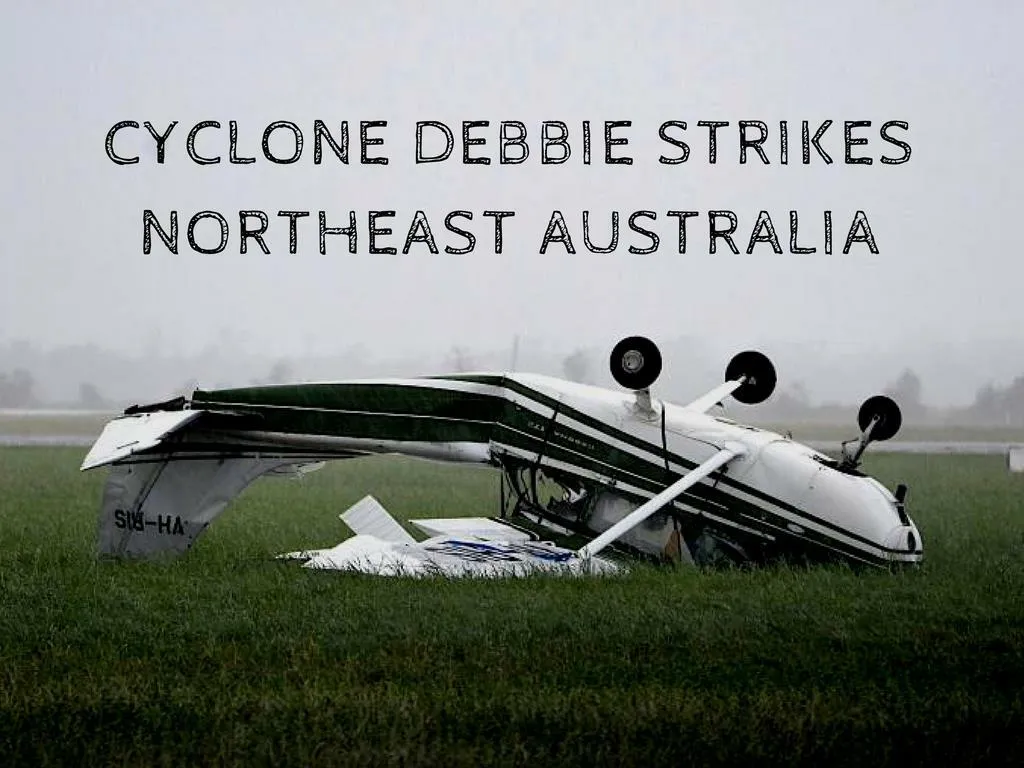 cyclone debbie strikes northeast australia n.