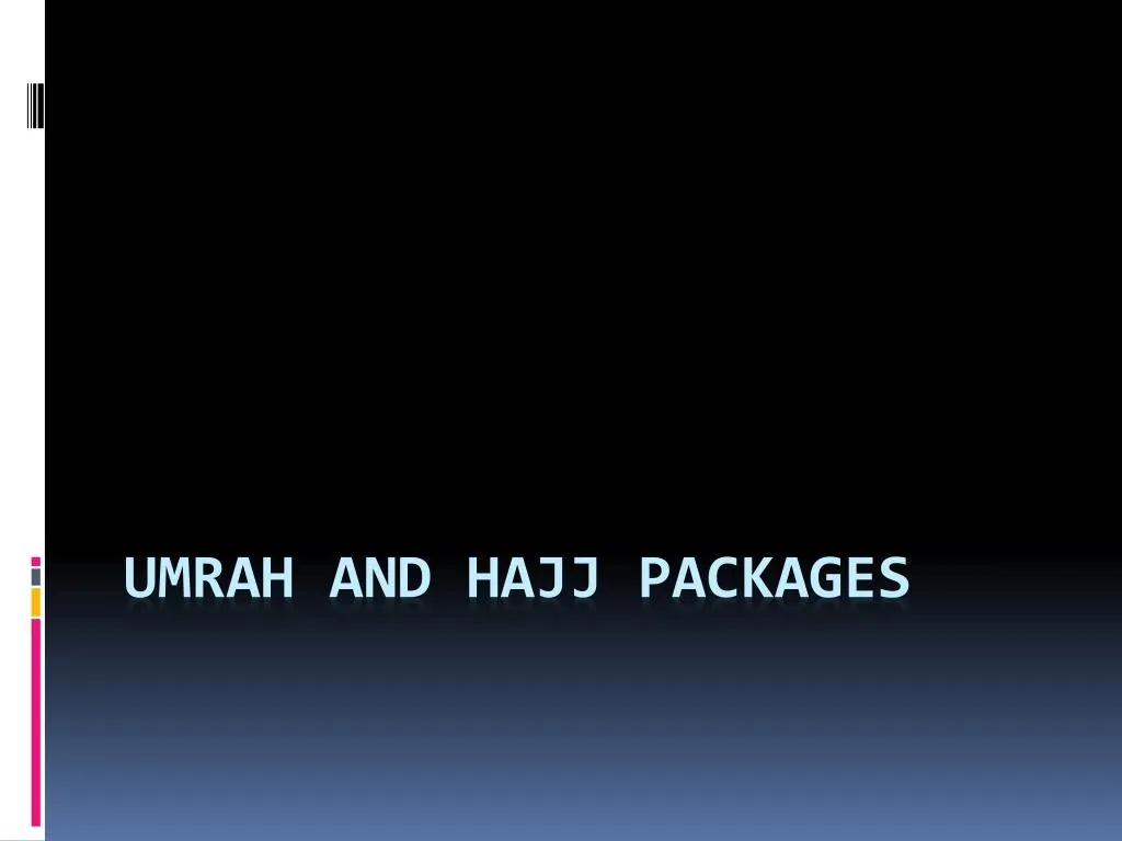 umrah and hajj packages n.