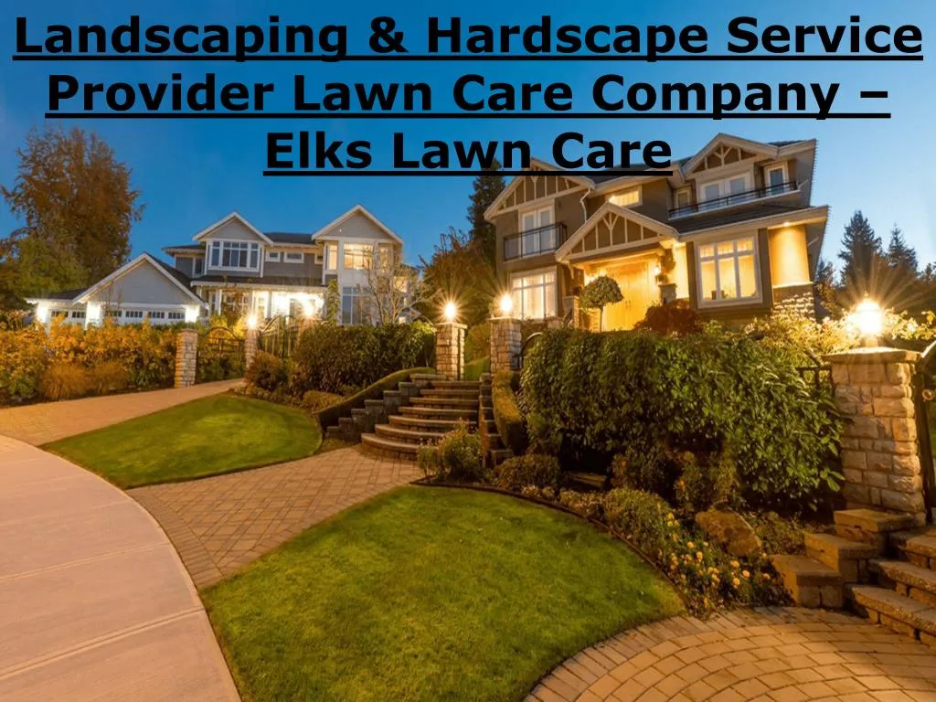 landscaping hardscape service provider lawn care n.