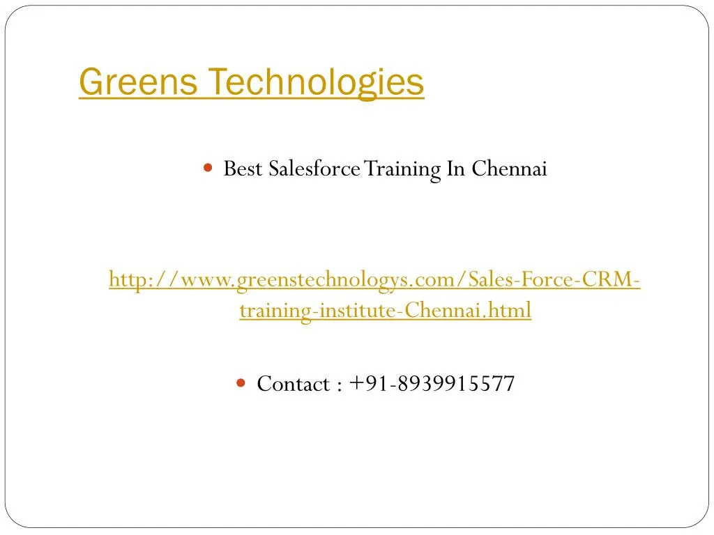 greens technologies n.