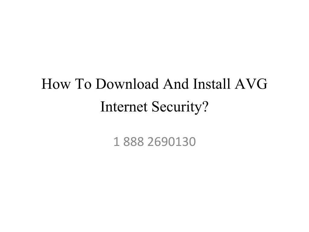 how to download and install avg internet security n.