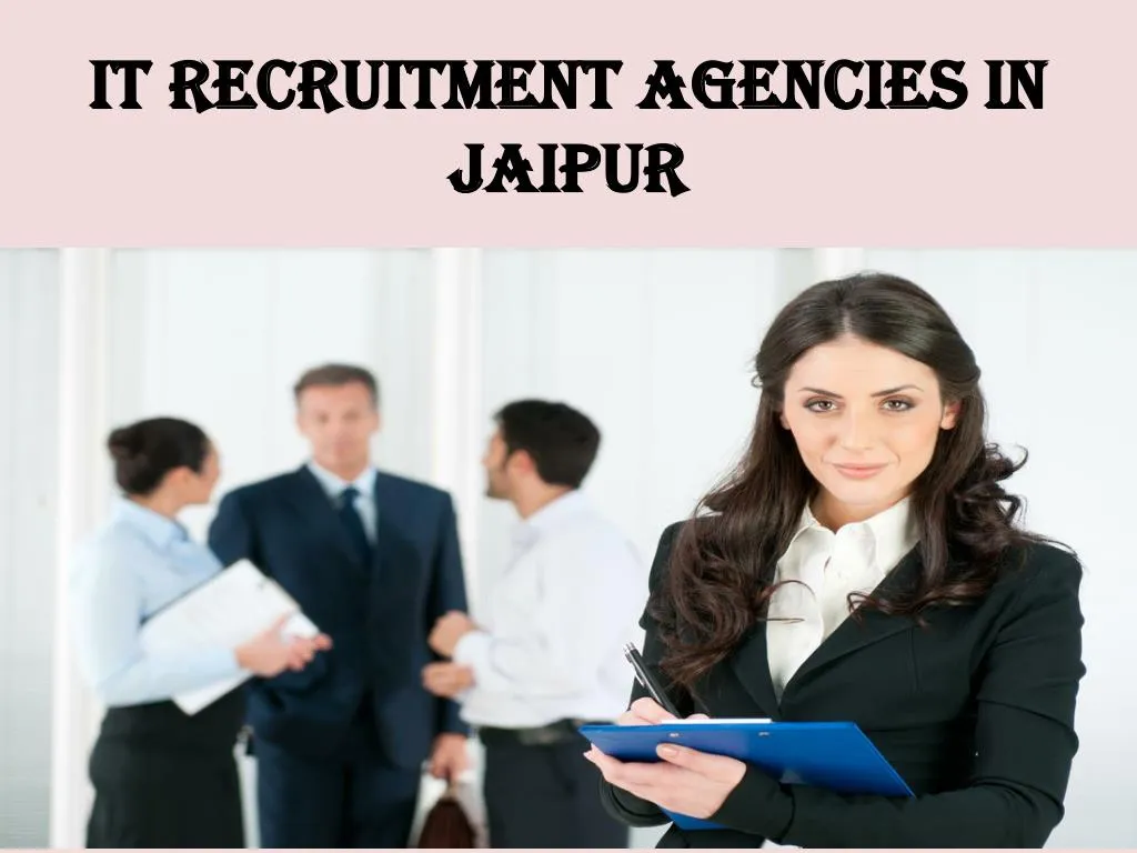 it recruitment agencies in jaipur n.