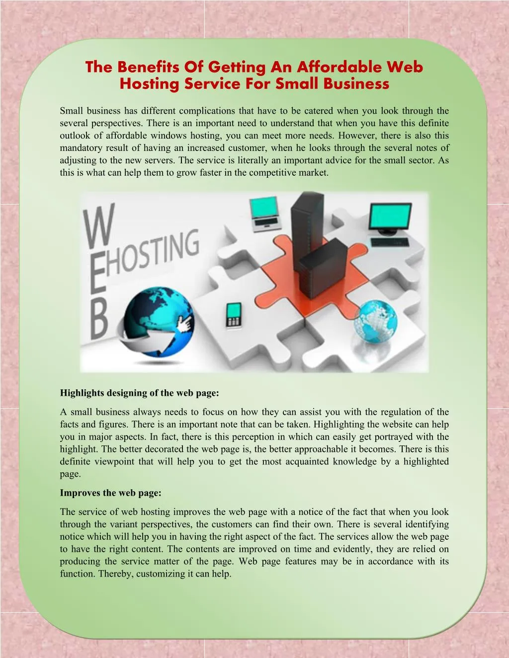 Ppt The Benefits Of Getting An Affordable Web Hosting Service Images, Photos, Reviews