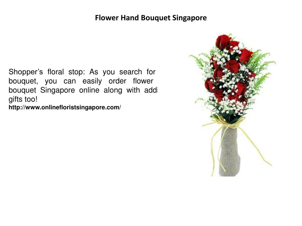 flower hand bouquet singapore n.