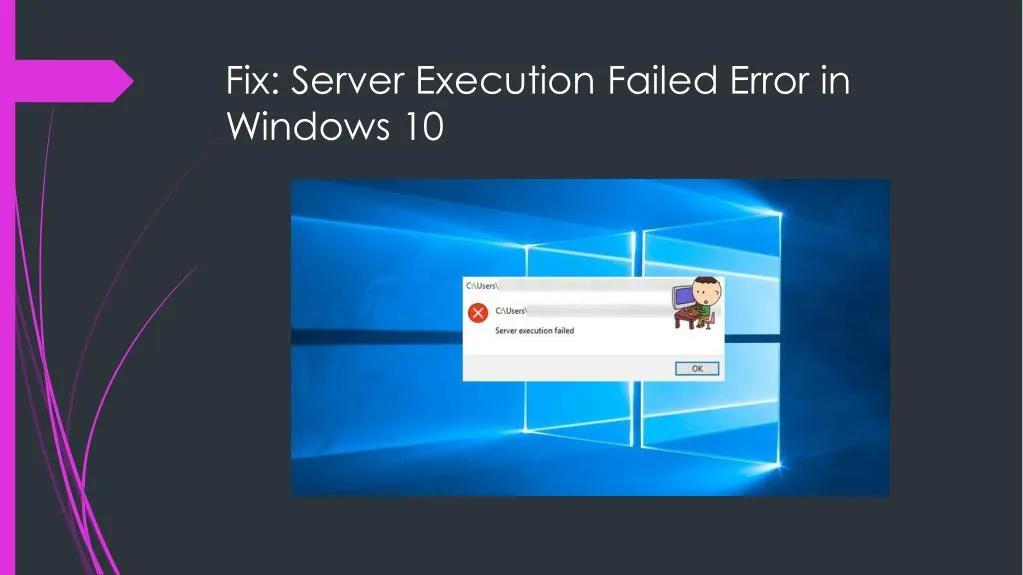 video server execution failed