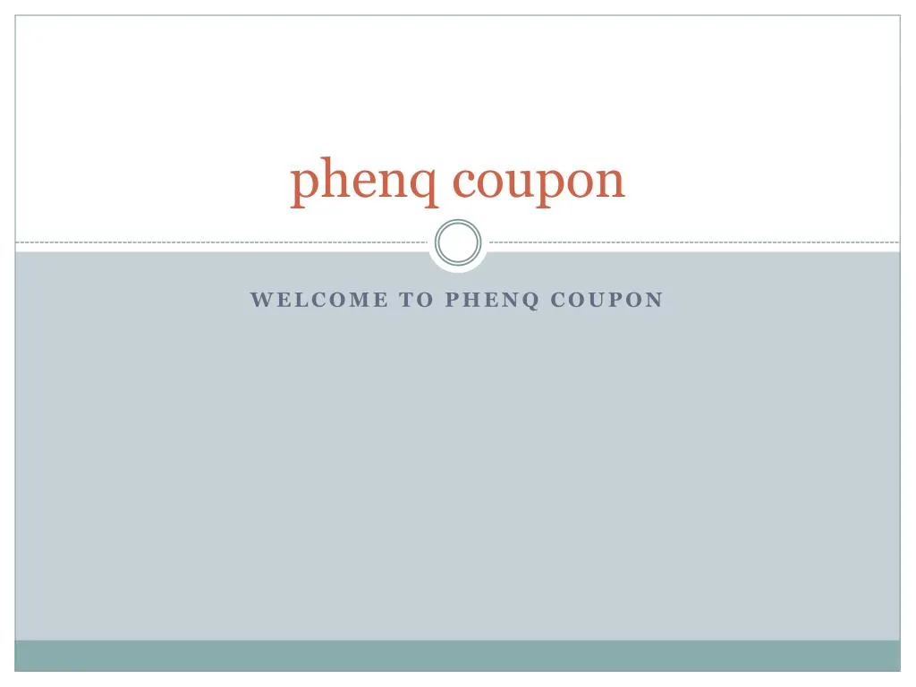 phenq coupon n.
