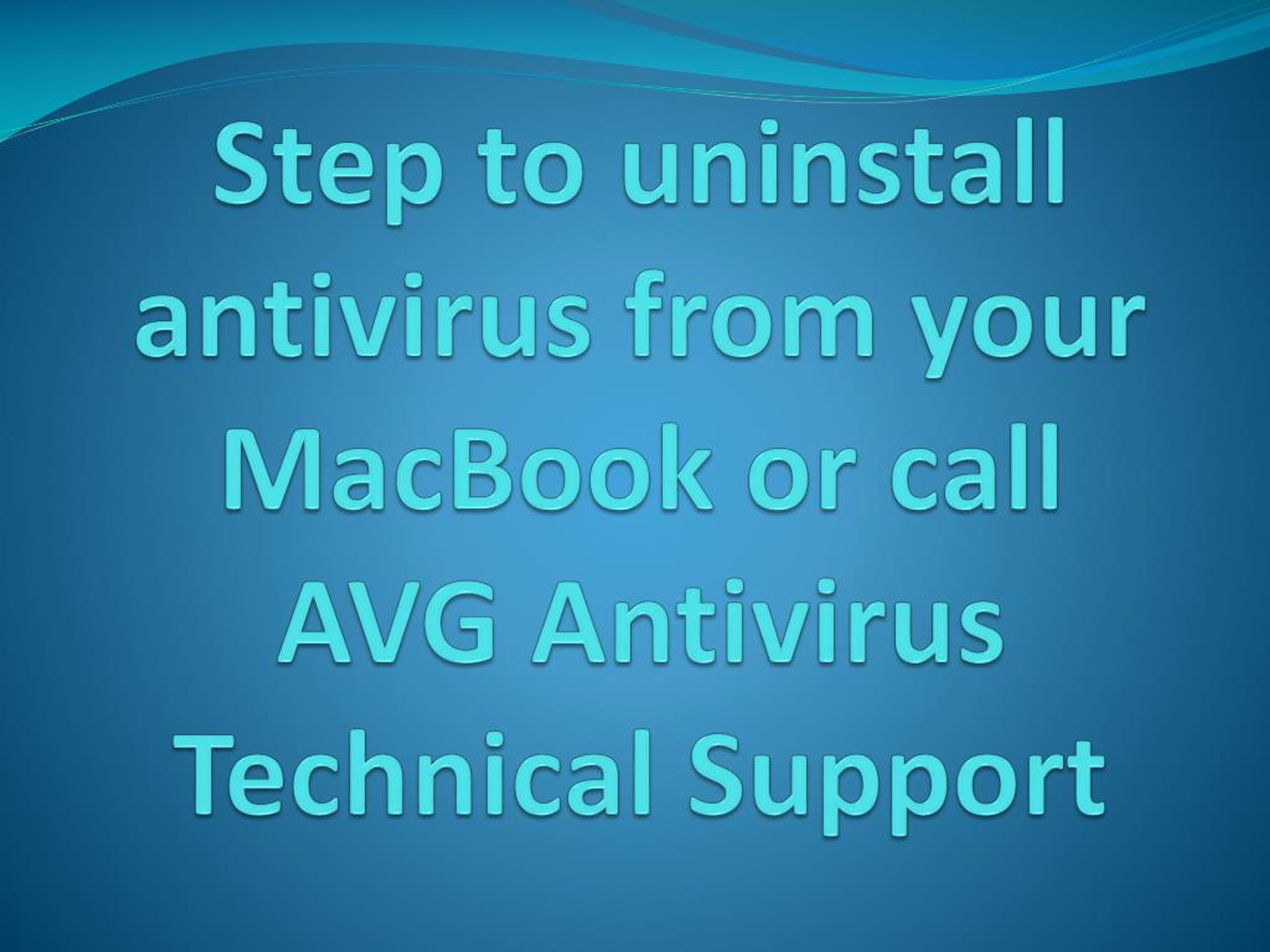 mac uninstall avg antivirus